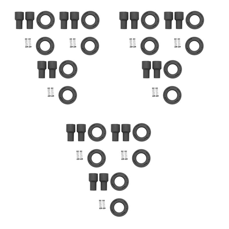 Eoslcusmvl 18x ZüNdung Kerzen Stecker ZüNdung Spulen Stecker Spitzen Abdeckung Gummi 90919-11009 90919 11009 für Yaris VIOS von Eoslcusmvl