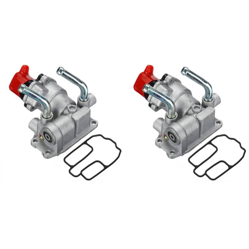 Eoslcusmvl 2X Leerlauf Luft Regel Ventil MD614743 für 1997-2000 1.5/1.8L von Eoslcusmvl