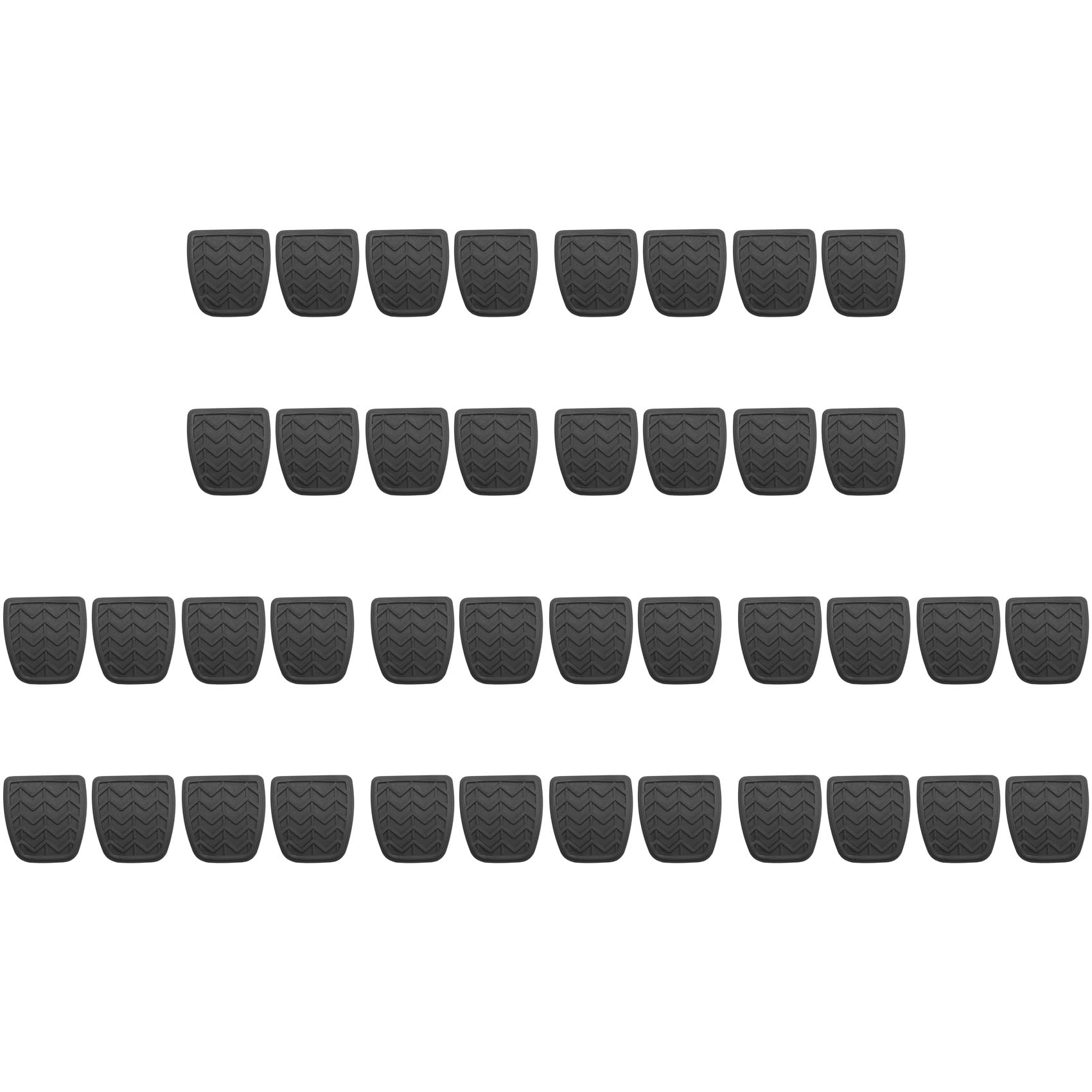 Eoslcusmvl 40 Stück Kupplung Bremse Pedal Belag Gummi für 31321-52010,3132152010 von Eoslcusmvl