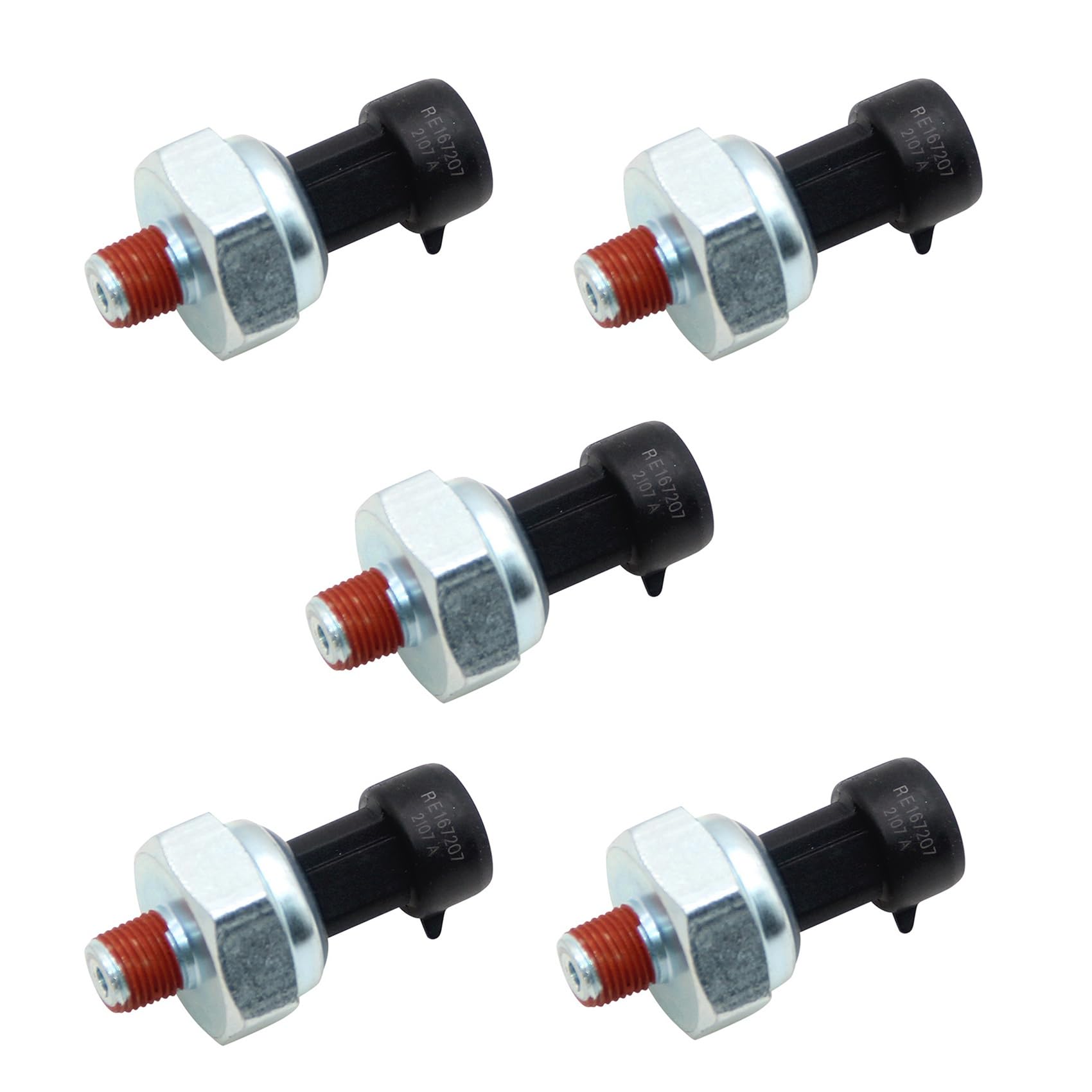 Eoslcusmvl 5X ÖL Druck Sensor RE167207 für Motorcode DT466E I530E DT466/530 HT53 von Eoslcusmvl