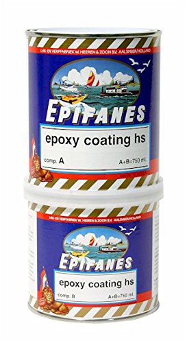 Epifanes Epoxy HB Coat hellgrau, 750ml-Set, E5-17A Dickschichtfarbe auf Epoxidharzbasis von Epifanes