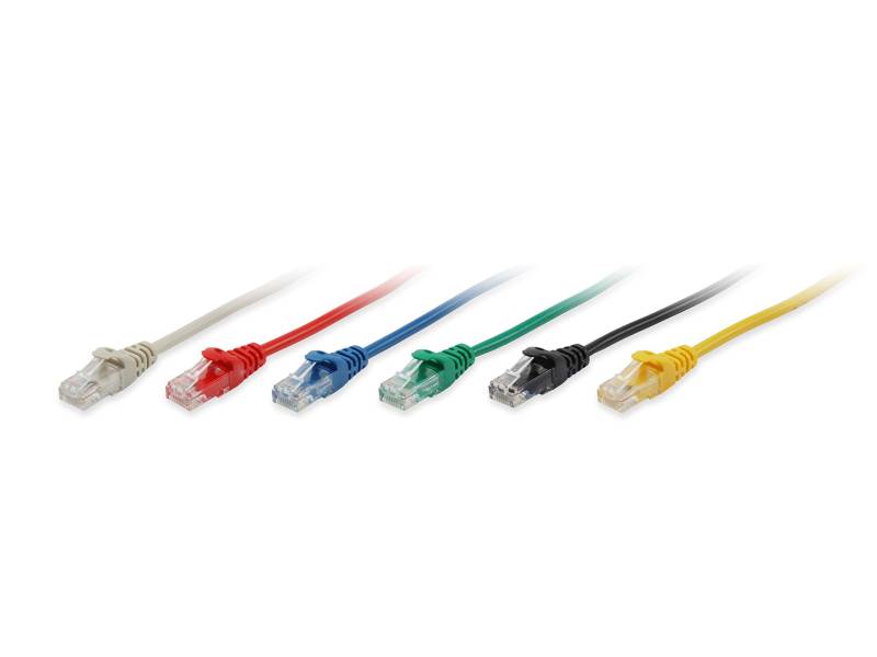 Equip Cat. 6 U/UTP 7.5 m – Netzwerkkabel (CAT6, U/UTP (UTP), RJ-45, RJ-45, Männlich/männlich, Gold) von Equip