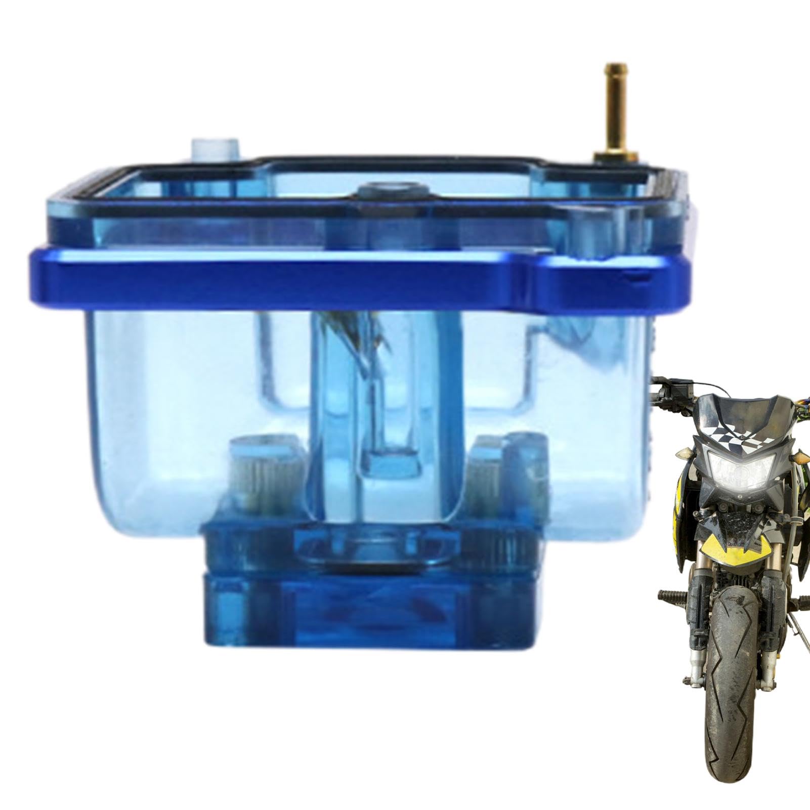 Erconsso Transparente Schwimmerkammer, transparenter Vergaserboden, Motorradteil Transparente Schwimmerschale Vergaserboden, Motorradzubehör, transparente Vergaserunterseite für Geschäftsanwender und von Erconsso