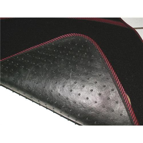 Ergoseat 183064 Teppich Stickerei Ashley, Weiß/Schwarz von Ergoseat