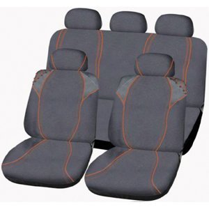 Ergoseat 188361 Abdeckungen Teranga Schwarz/Orange von Ergoseat