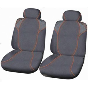 Ergoseat 188362 Abdeckungen Teranga, 2 Stück, Schwarz/Orange von Ergoseat