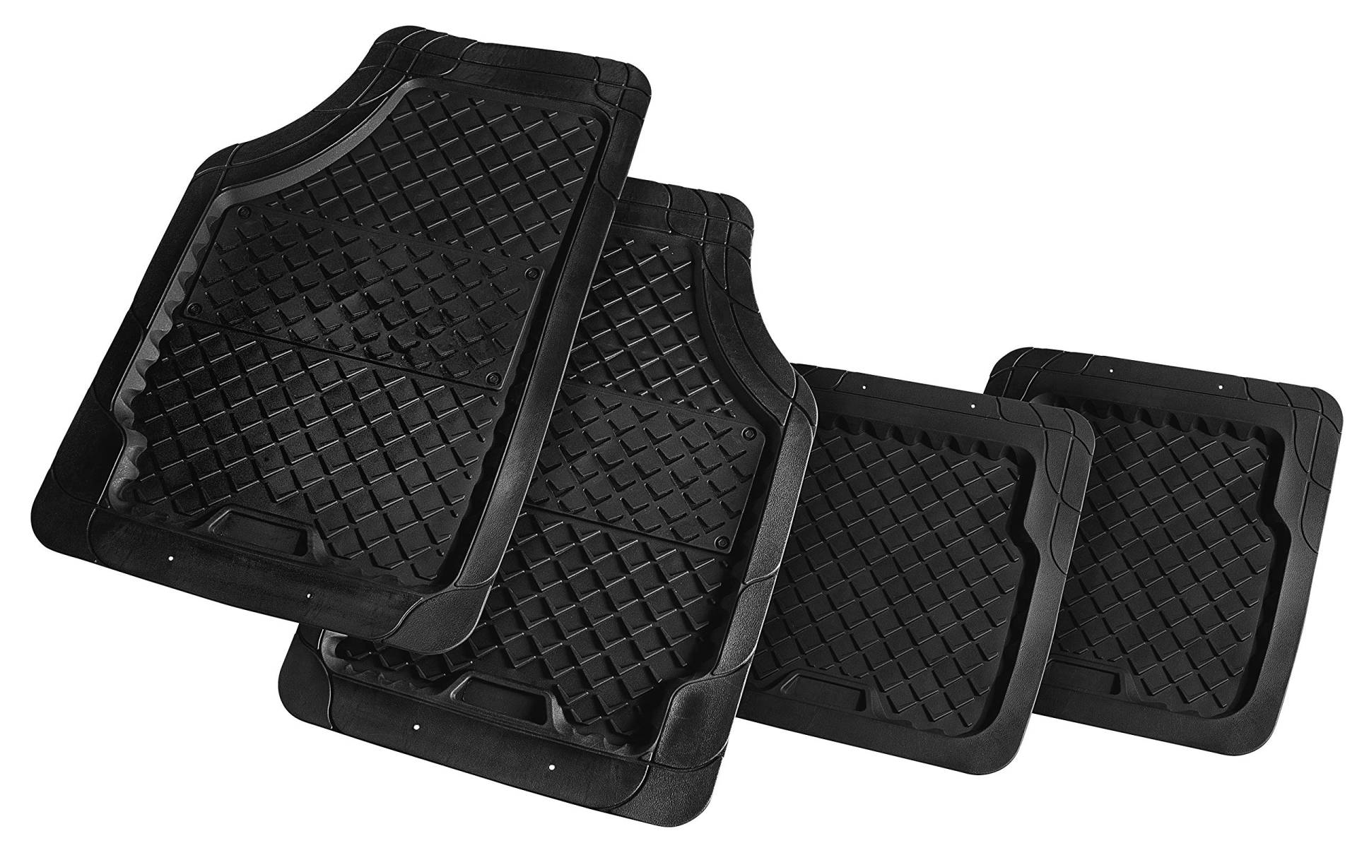 Ergoseat 188516 Set mit 4 3D-Matten aus PVC, vorne und hinten, 50 x 76 cm von Ergoseat