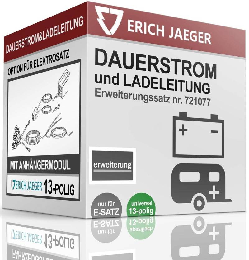 Erich Jaeger Option DAUERSTROM und LADELEITUNG FÜR E-Satz 13-POLIG UNIVERSELL von Erich Jaeger