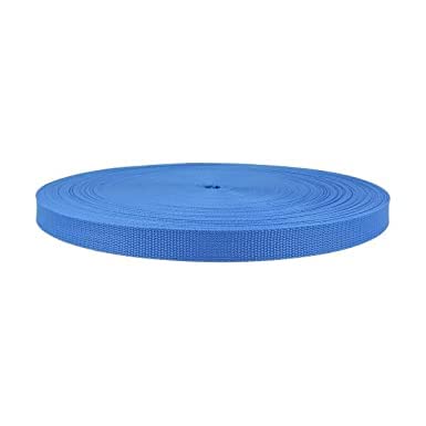 5 Meter Gurtband 100% Polypropylen Taschengurtband Bänder für Taschen (Jeansblau, 20 mm Breit) von Erlif