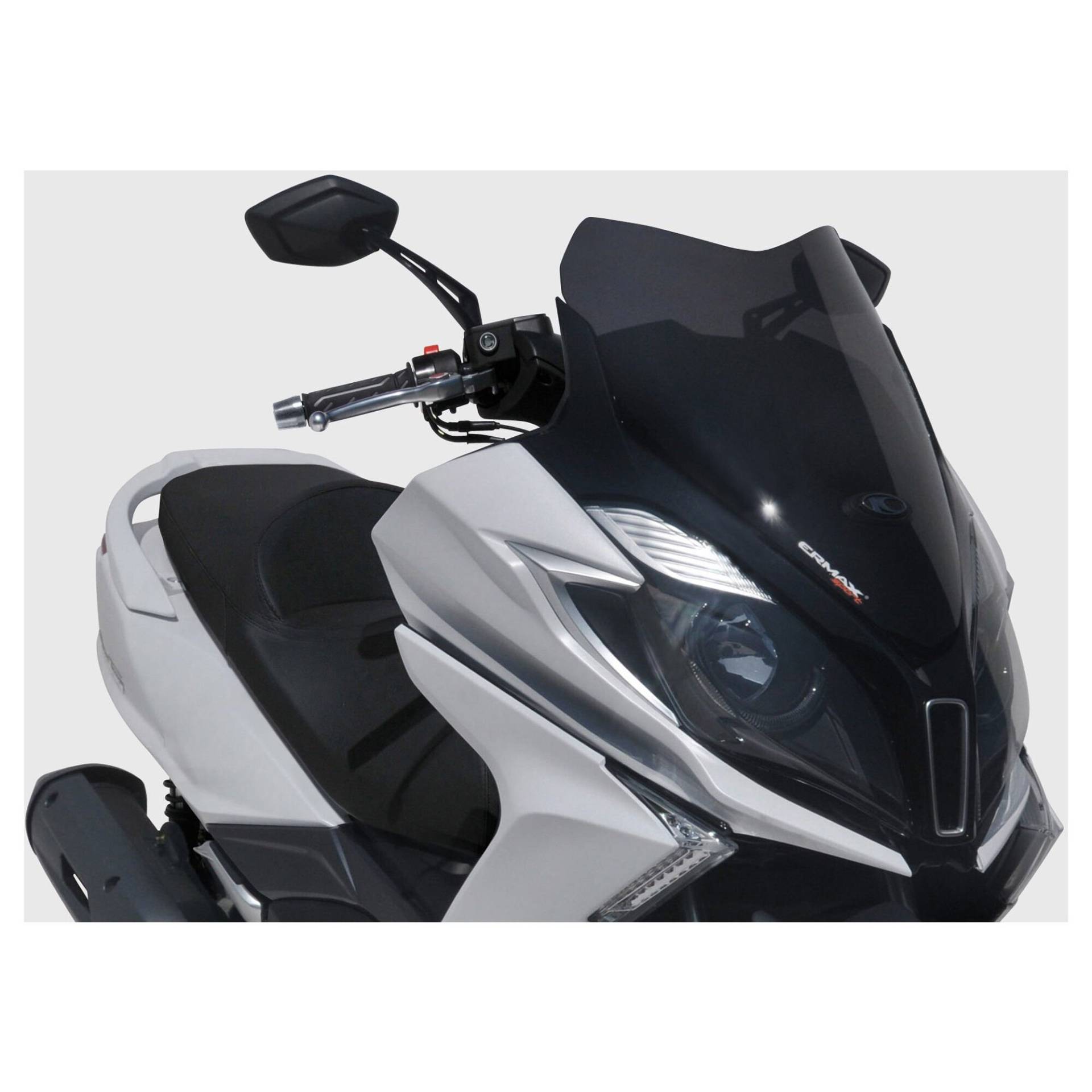 Ermax Scheibe Sport schwarz für Kymco New Downton 125/350 von Ermax