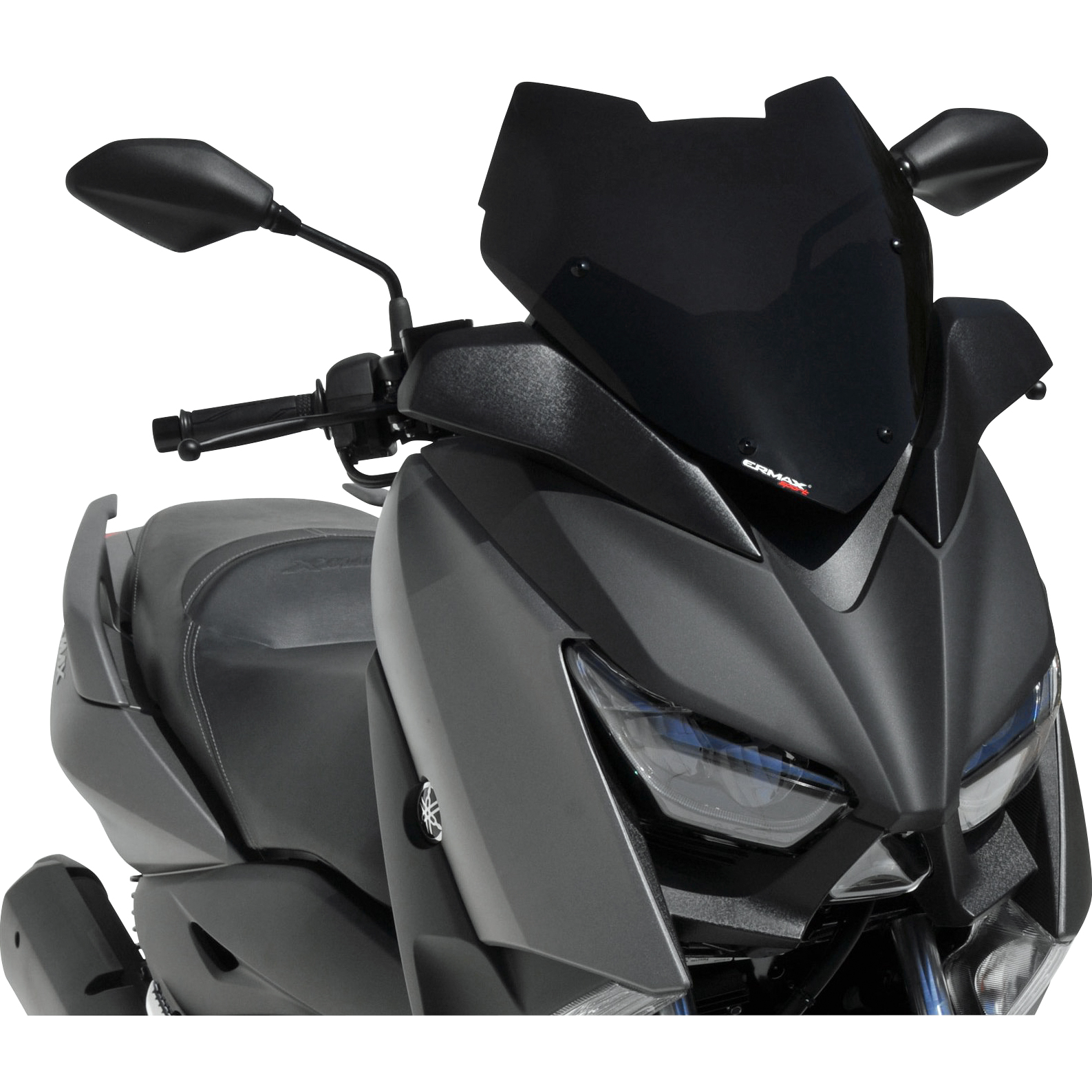 Ermax Scheibe Sport schwarz für Yamaha X-max 400 2017-2021 von Ermax