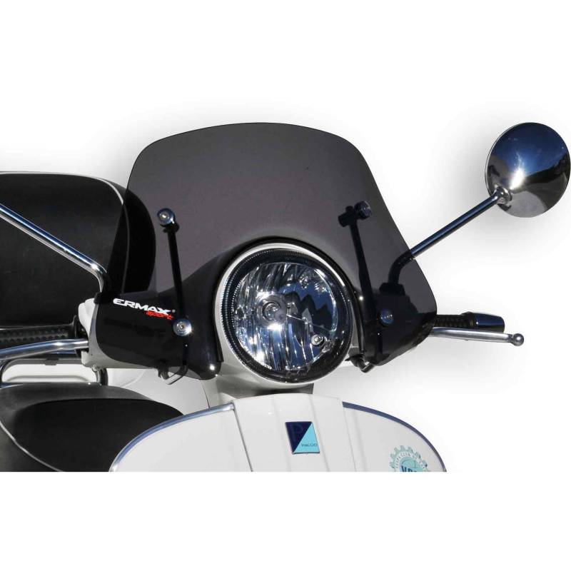 Ermax Windschutzscheibe Scooter für GTS 125/250/300 2008-2022 schw von Ermax