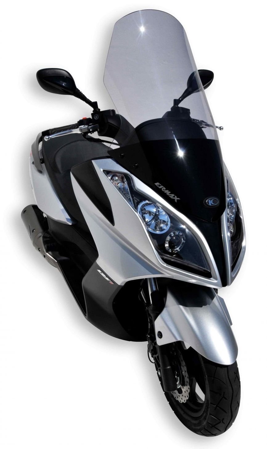 Windschild Hoch Scooter 125/200/300 Dink Street/Downtown 2009/2016 ERMAX grau von Ermax