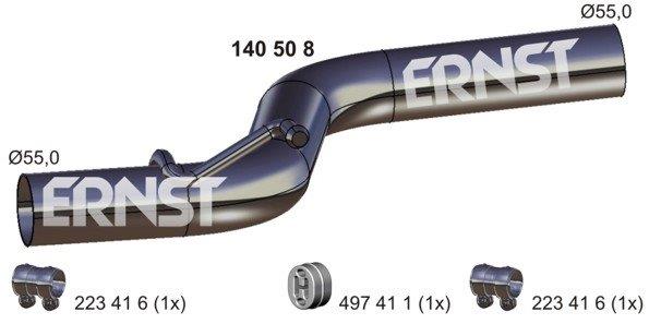 Abgasrohr mitte Ernst 140508 von Ernst