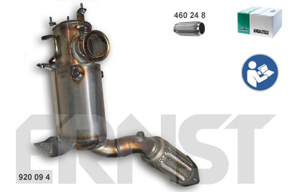 Ruß-/Partikelfilter, Abgasanlage Ernst 920094 von Ernst