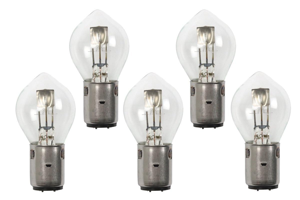 5 x Glühbirne Bilux 6V, 25/25W BA20d (Glühlampe) von MMM