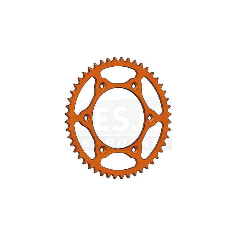 Esjot Kettenrad 520 52Z Stahl Orange Superlight von Esjot