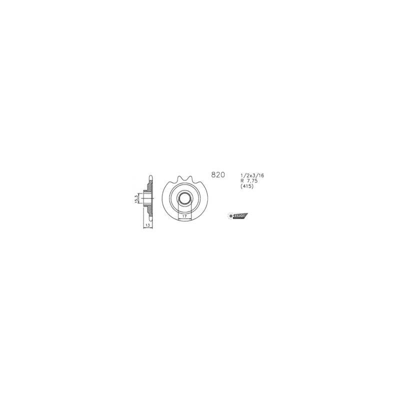 Esjot Ritzel 415 13Z Standard von Esjot