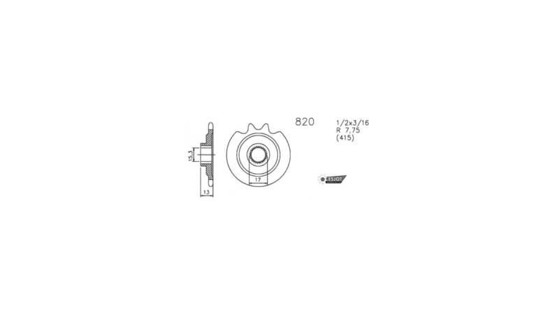 Esjot Ritzel 415 17Z Standard von Esjot