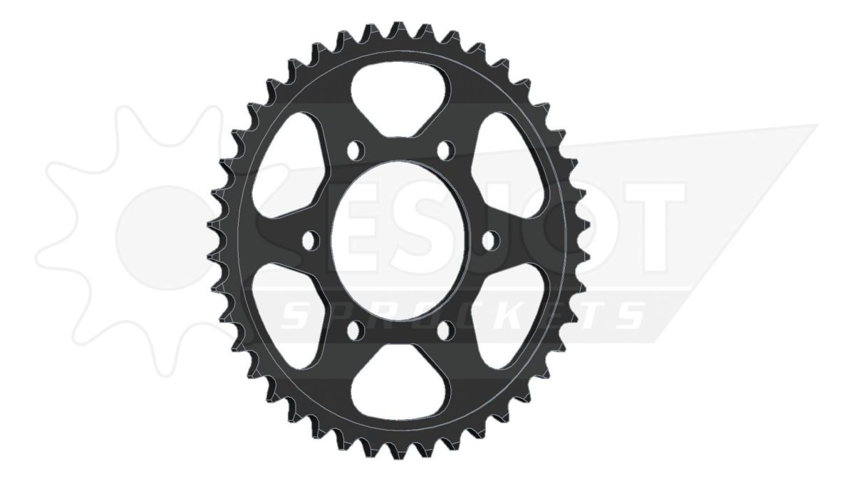 Esjot chain wheel 525 39Z steel black von Esjot