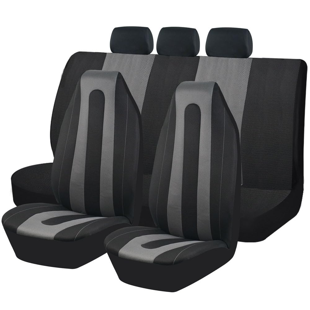 EsprAL Auto Tuch sitzbezüge Sets, Für Audi RS7 wasserdicht rutschfest VerschleißFest Komfortabel Protektoren Car Innere Zubehör,7PCS von EsprAL