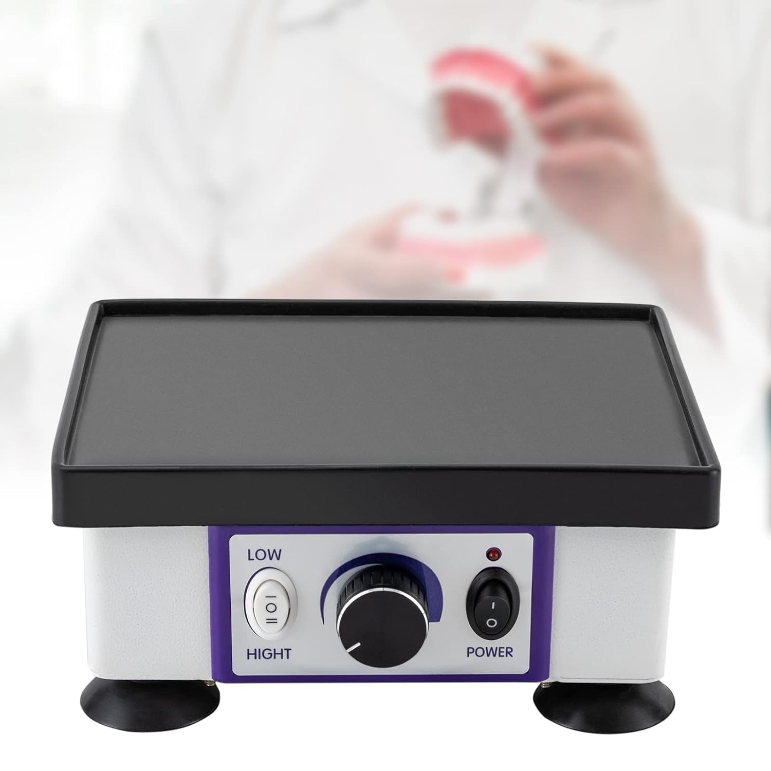 120W Dental Oszillator Square Dentalrüttler Gipsrüttler Rüttler Vibrator Lab equipment vibrator Vibrating Dieses Produkt kann in Zahnkliniken, Krankenhäusern und anderen Orten weit verbreitet von Estabeter