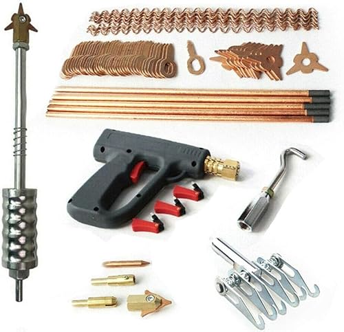 Estabeter 86PCS - Karosserie Reparatur Werkzeug Dent Puller Spotter SchweißEr Maschine Tool Car Auto Zubehör Ausbeul von Estabeter