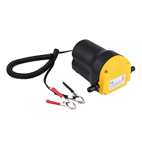 Ölabsaugpumpe Dieselpumpe, 12V 60W Ölpumpe Absaugpumpe Heizölpumpe Ölwechsel Pumpe, 4L / Min Kraftstoffpumpe zum Ölwechsel Motoröl Heizöl von Estink