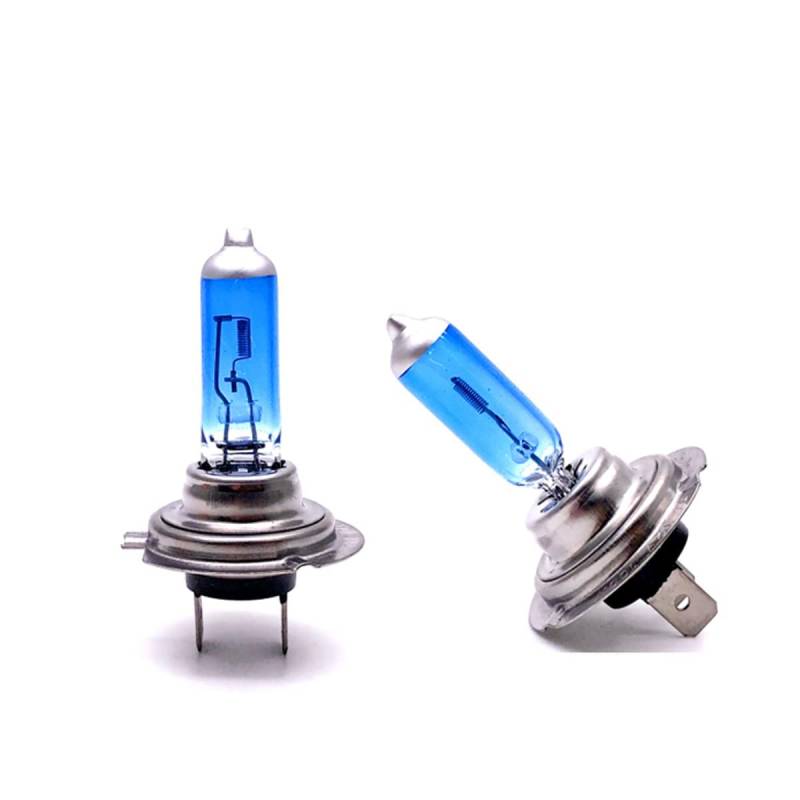 Etomvoop 2 Stück H7 6000K Xenon Gas Halogen Scheinwerfer 12V 100W Ultra Bright White Nebel Halogenlampe Birne Auto Scheinwerfer Lampe (2 Stück) von Etomvoop