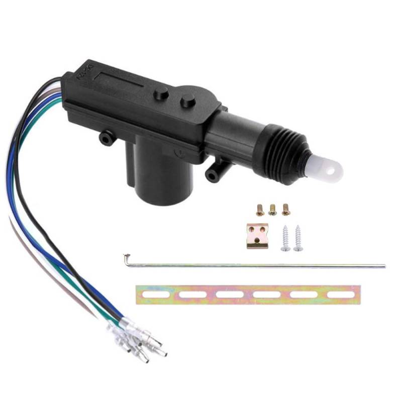 Etopar Universal Schwerlast KFZ Fahrzeug Türschloss Stellantrieb 5-polig Draht 12V Zentrale Tür Verriegelung Betätiger Verschlusssystem von ETOPARS