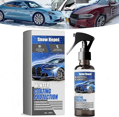 Eunmsi Car Windshield Snow Melting Coating Spray,2025 New Deicer Spray for Car Windshield,Snow Removal Spray,De Icer for Car Windshield,Salt Gone for Cars,Suitable for All Cars (1 pcs) von Eunmsi