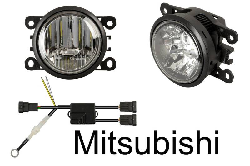 LED Tagfahrlicht + LED Nebelscheinwerfer (nur passend für Fahrzeuge mit bereits vorhandenen Nebelscheinwerfern)~ von Euralight