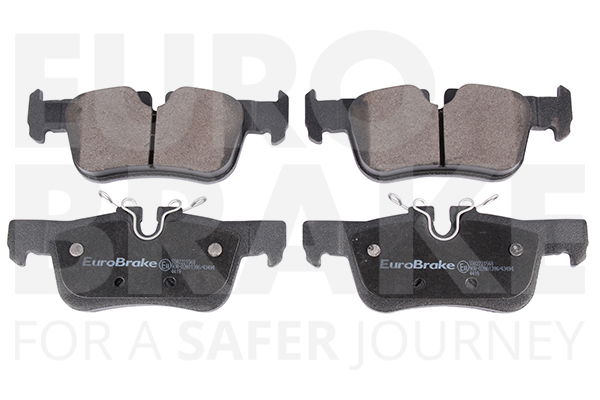 Bremsbelagsatz, Scheibenbremse Hinterachse Eurobrake 5502221568 von Eurobrake