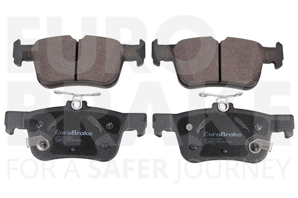 Bremsbelagsatz, Scheibenbremse Hinterachse Eurobrake 5502222581 von Eurobrake