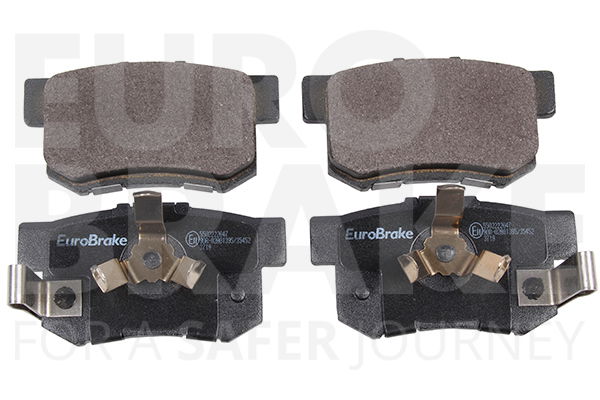 Bremsbelagsatz, Scheibenbremse Hinterachse Eurobrake 5502222647 von Eurobrake