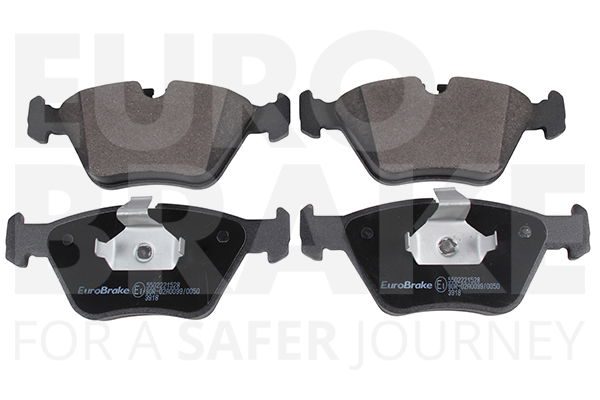 Bremsbelagsatz, Scheibenbremse Vorderachse Eurobrake 5502221528 von Eurobrake