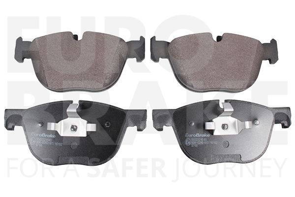 Bremsbelagsatz, Scheibenbremse Vorderachse Eurobrake 5502221540 von Eurobrake