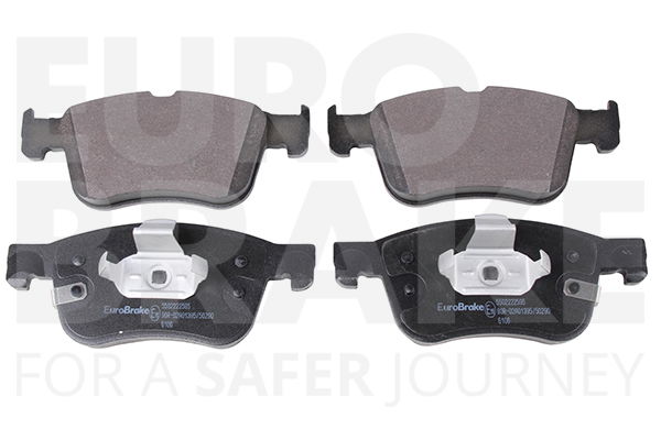 Bremsbelagsatz, Scheibenbremse Vorderachse Eurobrake 5502222595 von Eurobrake