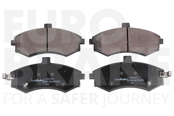 Bremsbelagsatz, Scheibenbremse Vorderachse Eurobrake 5502223413 von Eurobrake