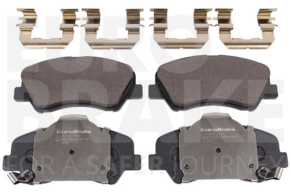 Bremsbelagsatz, Scheibenbremse Vorderachse Eurobrake 5502223525 von Eurobrake