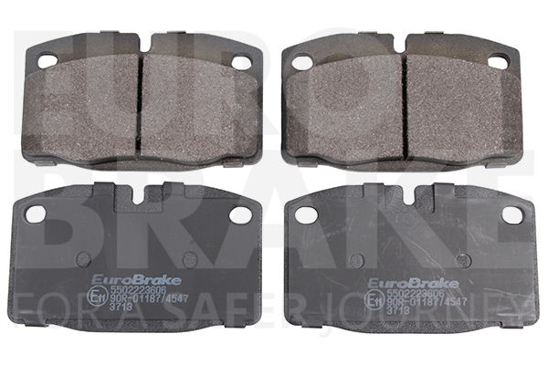 Bremsbelagsatz, Scheibenbremse Vorderachse Eurobrake 5502223606 von Eurobrake