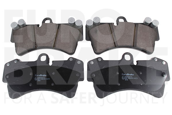 Bremsbelagsatz, Scheibenbremse Vorderachse Eurobrake 5502224772 von Eurobrake