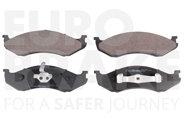 Bremsbelagsatz, Scheibenbremse Vorderachse Eurobrake 5502229310 von Eurobrake