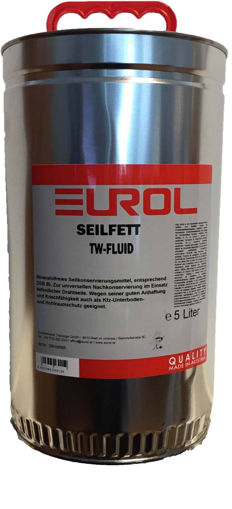 Eurol Seilfett TW-Fluid von Eurol