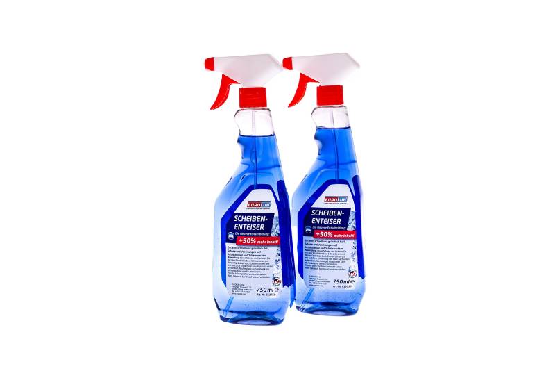 EUROLUB 2X Scheibenenteiser Sprühflasche 750ml 813750 von EUROLUB