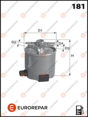 Kraftstofffilter Eurorepar 1609691080 von Eurorepar