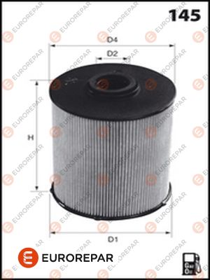 Kraftstofffilter Eurorepar 1611658180 von Eurorepar