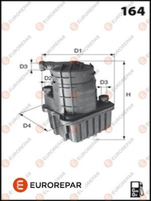 Kraftstofffilter Eurorepar 1616215080 von Eurorepar