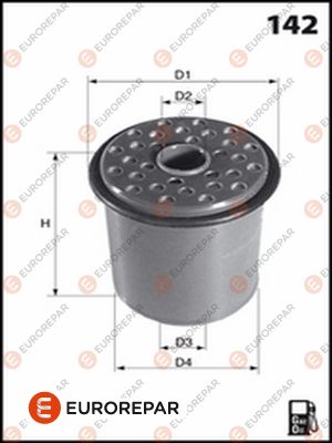 Kraftstofffilter Eurorepar 1643625480 von Eurorepar