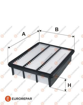 Luftfilter Eurorepar 1611158380 von Eurorepar